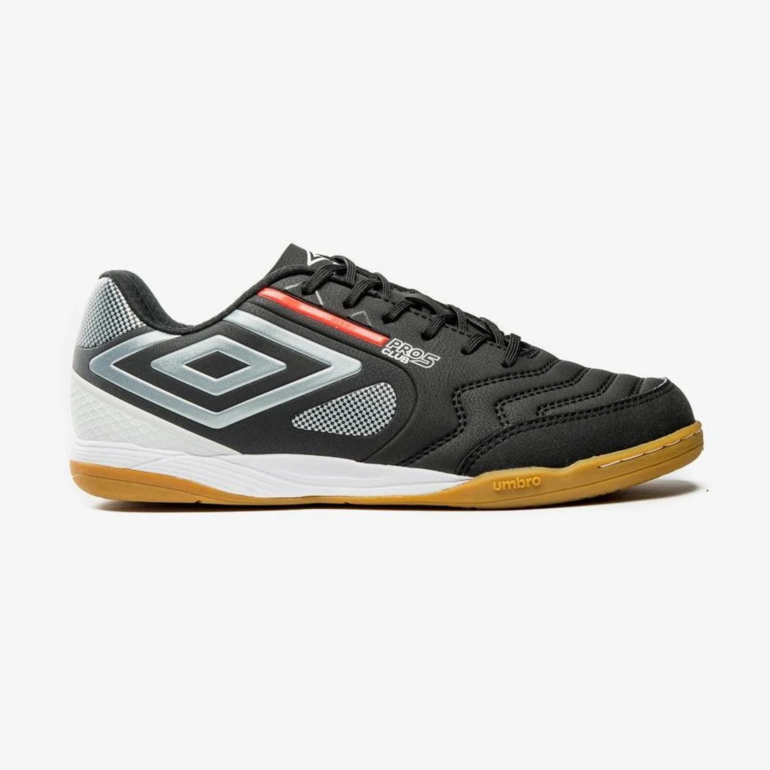 Chuteira Futsal Umbro Pró 5 Bump Club Unissex - Preto | Netshoes (BR)
