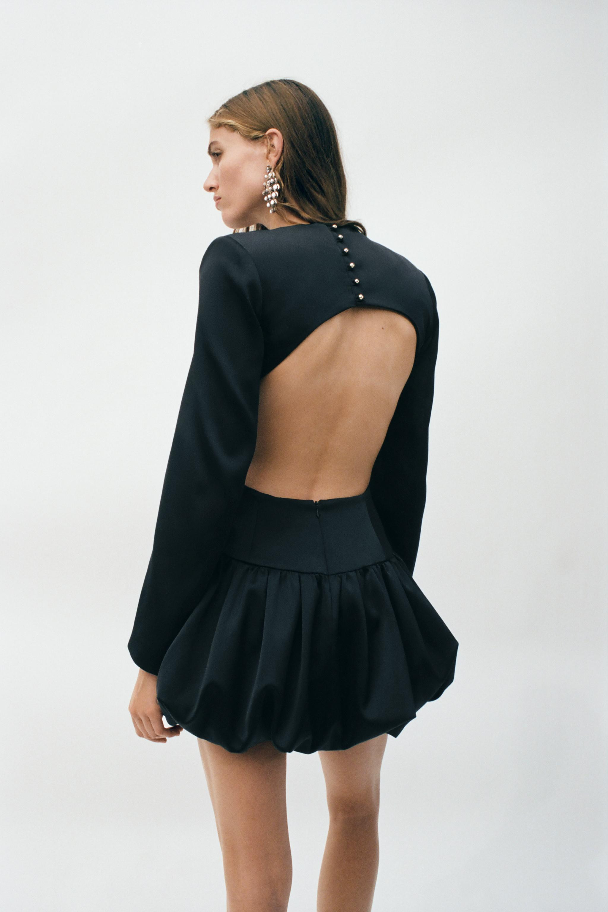 PUFFBALL MINI DRESS | Zara US