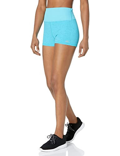 Alo Yoga womens Alosoft Aura Shorts, Bright Aqua Heather, Large US | Amazon (US)
