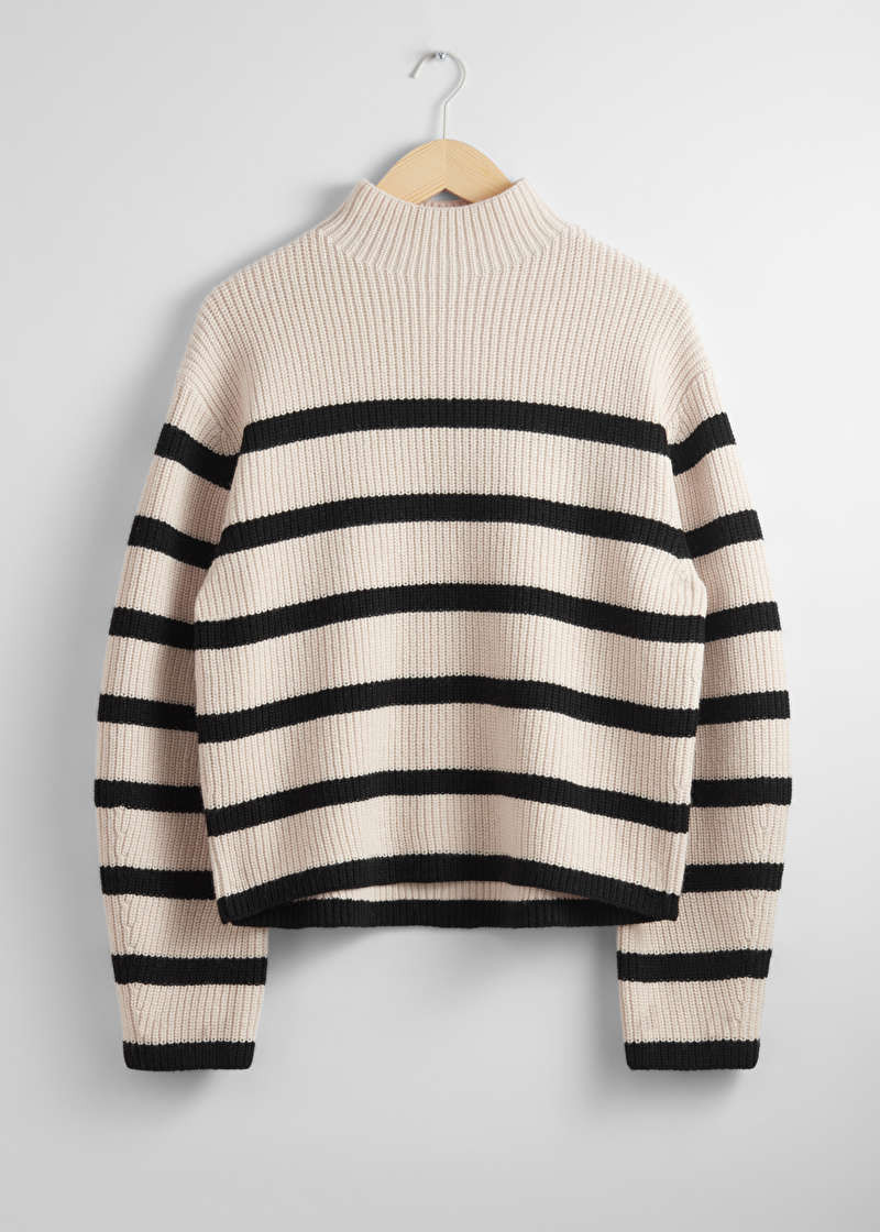 Mock Neck Merino Jumper | & Other Stories US