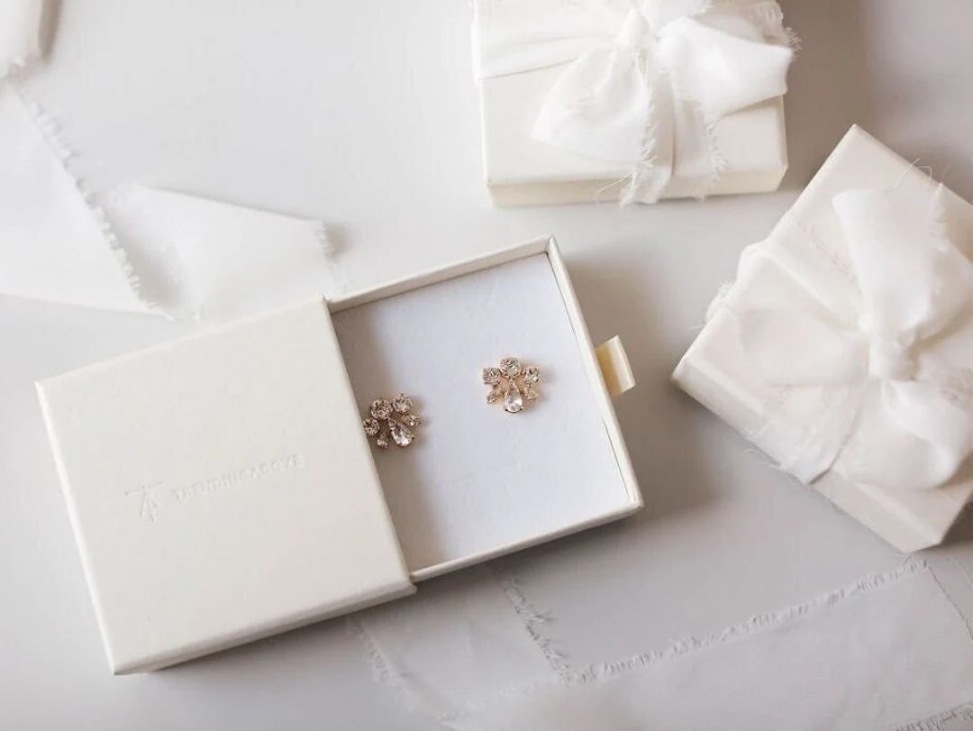 Mother of the Bride Earrings Crystal Wedding Earrings for - Etsy | Etsy (US)