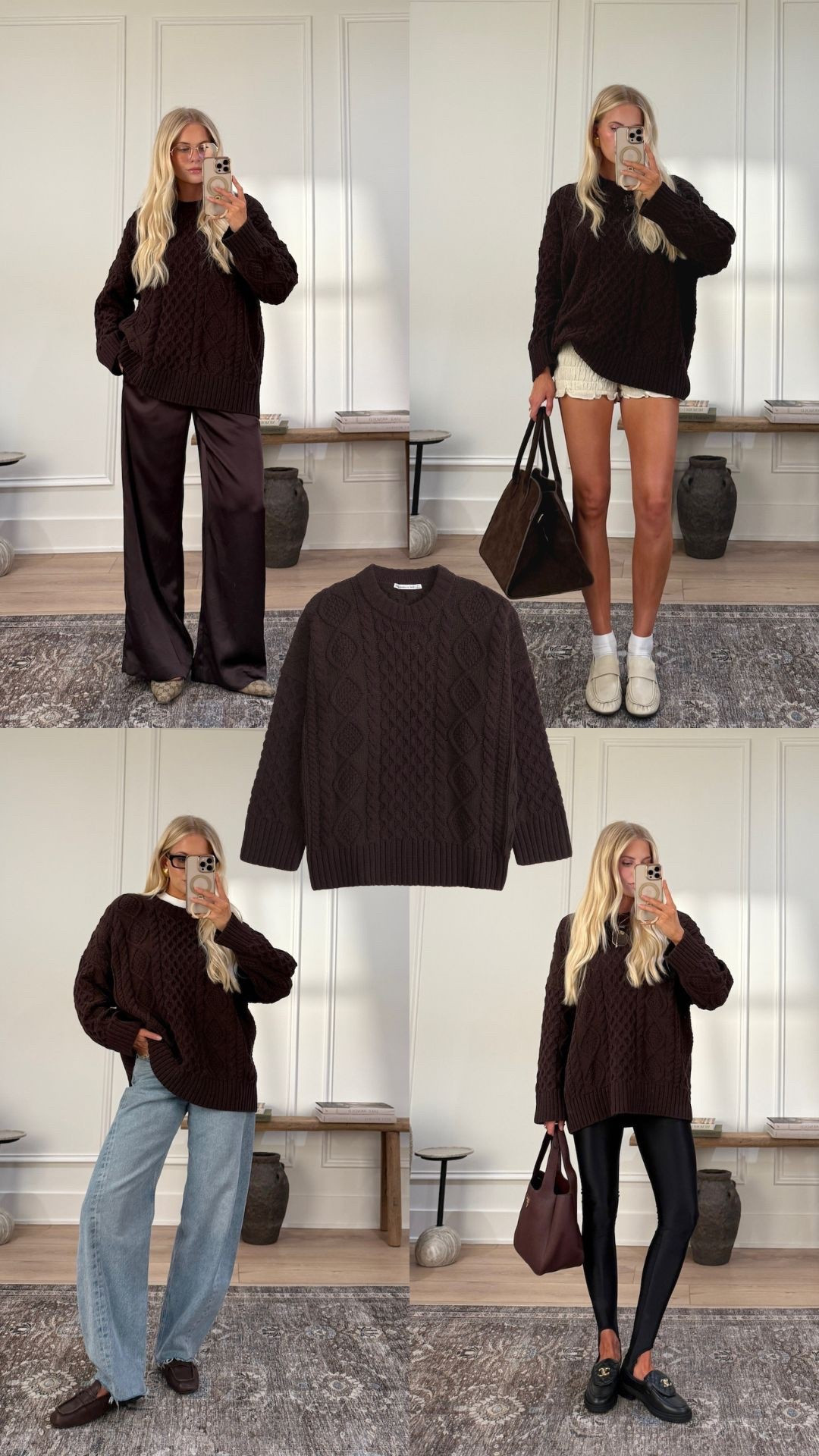 Code AFKATHLEEN for 20% off my collection with Abercrombie! Wearing a size small in the sweater from my collection! Other sizing below: 

• Top Left: size small regular pants (color: choc brown), linking similar shoes 

• Top Right: size small shorts (linking similar), shoes tts, suede bag color: chocolate in size largee

• Bottom Left: size 26 jeans, size small in white tee, shoes tts (linking similar)

• Bottom Right: leggings are old & sold out (linking similar), shoes tts (linking similar), bag color: burgundy

[ Heaven Mayhem code KATHLEEN15 ]

#kathleenpost Abercrombie fall collection, Abercrombie new arrivals, chic fall fashion, fall outfit inspo

#LTKSeasonal #LTKStyleTip