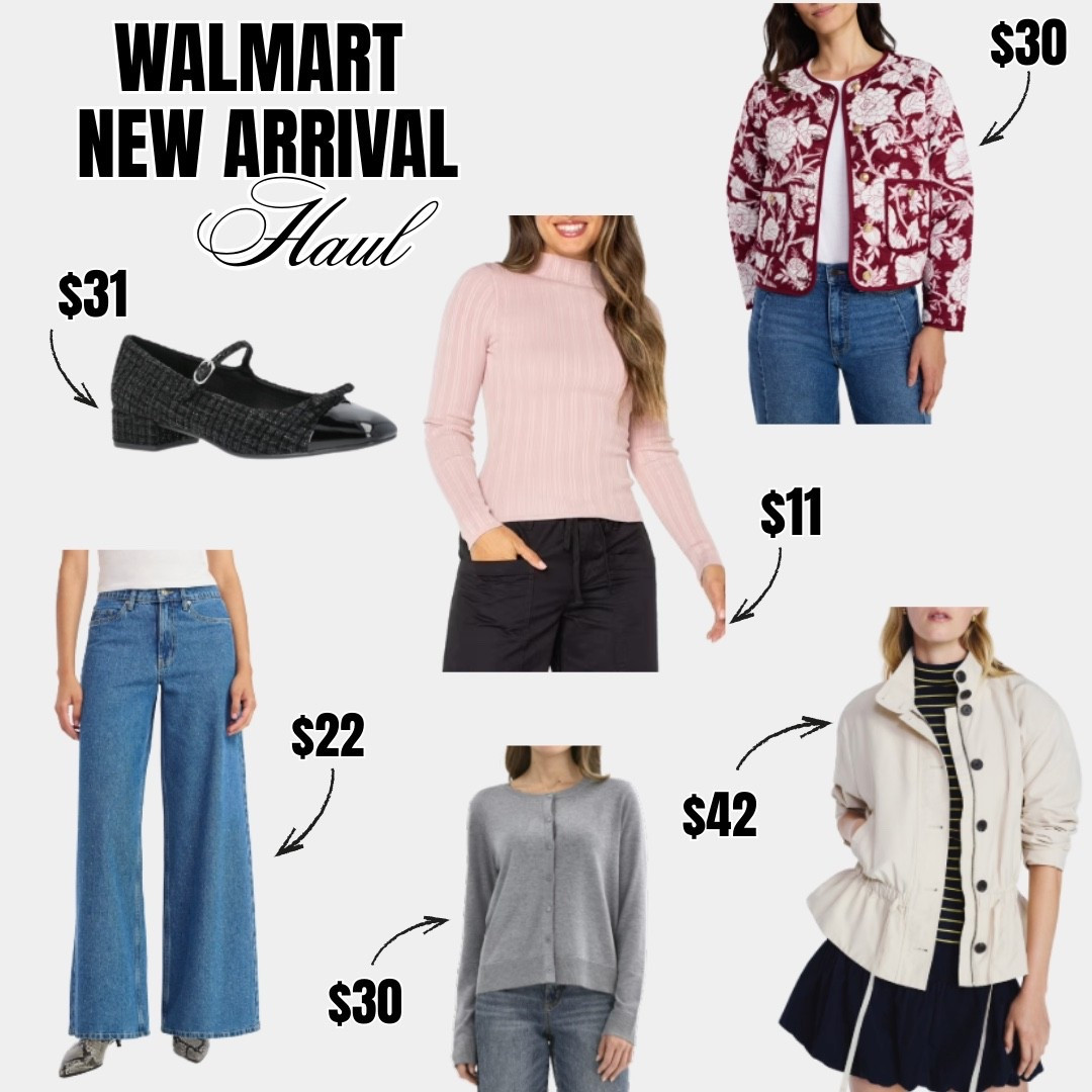 Walmart is crushing winter fashion right now! These new arrivals are so good — cozy layers, chic basics, and everything under $50 🙌 

#LTKSeasonal #LTKFindsUnder50 #LTKSaleAlert