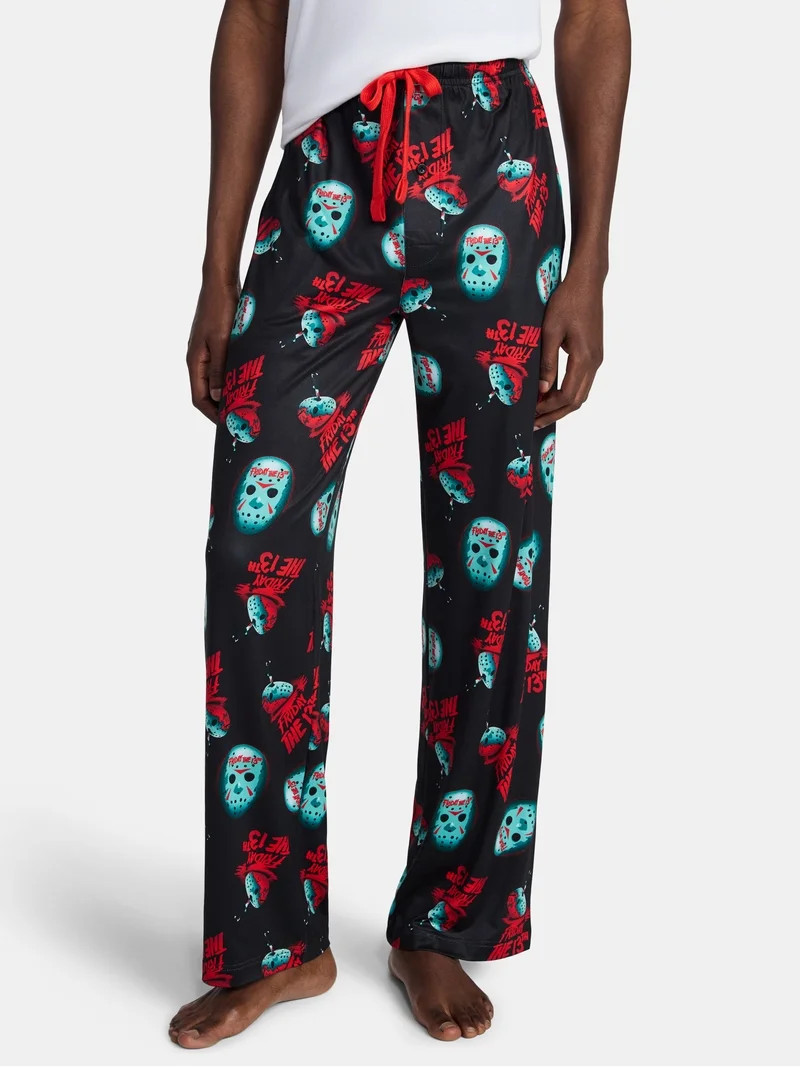 Friday the 13th Men's Graphic Print Sleep Pants, Sizes S-2XL | Walmart (US)