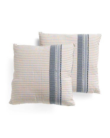Set Of 2 20x20 Linen Multi Pack Pillows | TJ Maxx