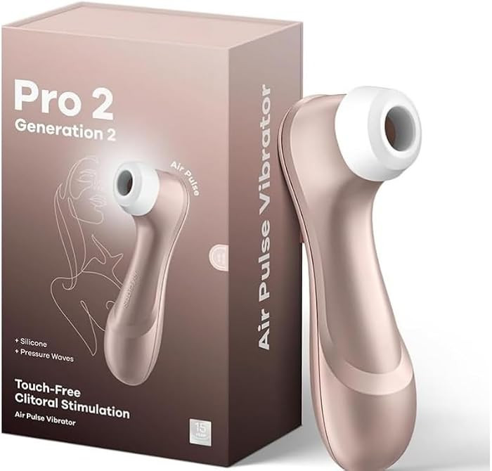 Clitoral Stimulation | Air Pulse Vibrator | Pressure Wave Vibrator | Waterproof (IPX7) | Recharge... | Amazon (US)