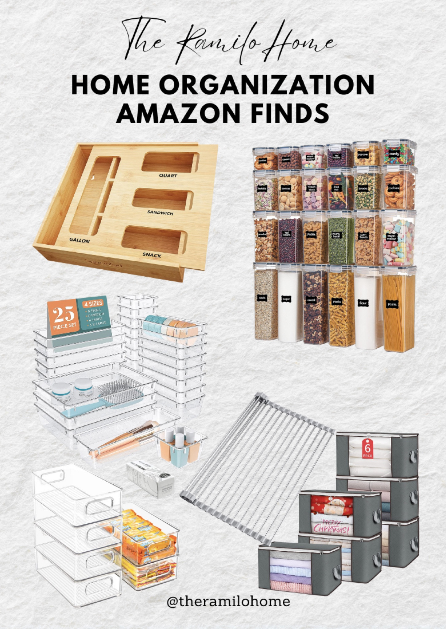 Drawer organizer 
Drawer organization 
Kitchen organizer and storage
Kitchen organization 
Home organization 
Declutter 
Vanity organization 
Under the sink organization 
Bathroom organizer 
Bathroom storage
Amazon finds
Minimalist home
Simplified home
Best cleaners
Kitchen cleaners
Garage organization
Garage bins
Spice jars organization 
Spice rack
Target finds
Target style
Clear bins
Ziploc bin

#LTKhome #LTKsalealert #LTKMostLoved