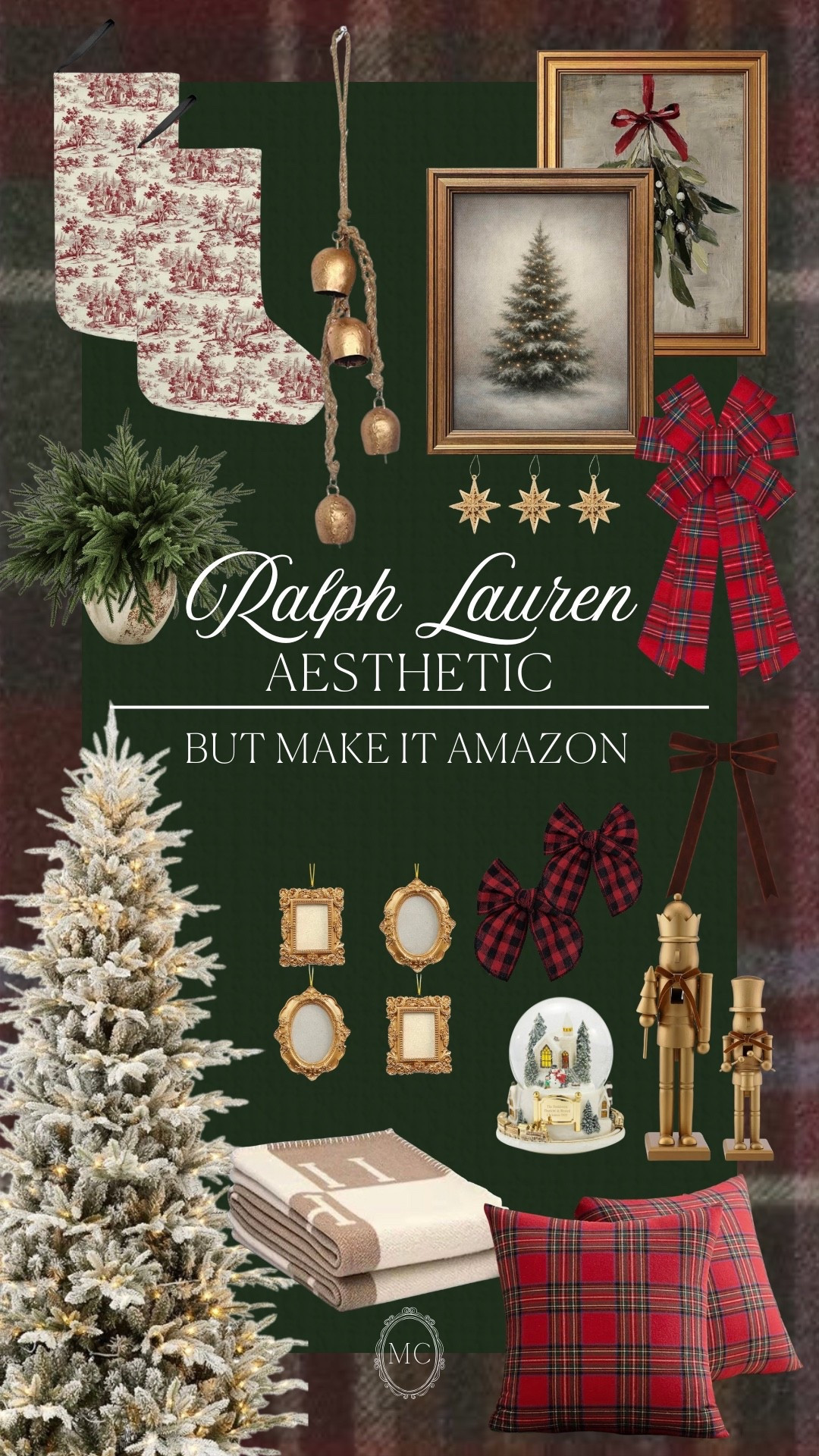 The perfect Ralph Lauren aesthetic items from Amazon ❤️🌲 