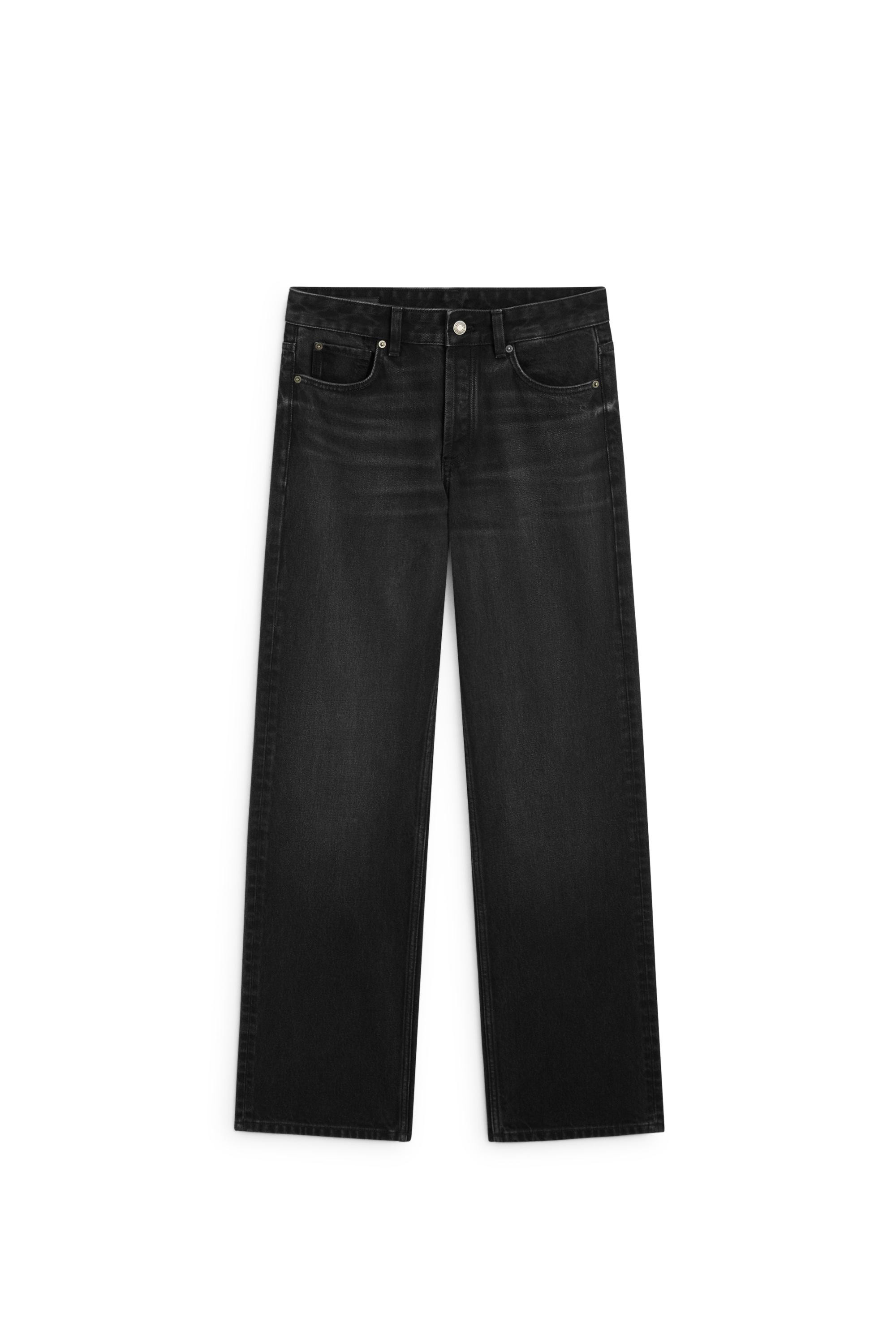 Mid-waist wide-leg jeans | Massimo Dutti US
