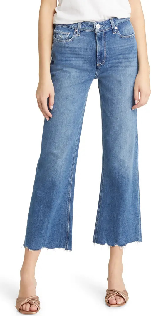 Leenah Wide Leg Ankle Jeans | Nordstrom