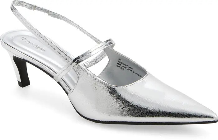 Open Edit Sophia Pointed Toe Slingback Pump (Women) | Nordstrom | Nordstrom