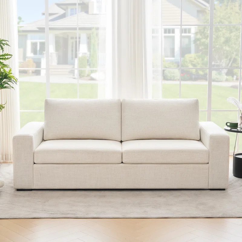 Ebern Designs Laurice 85'' CAL117 Compliant Sofa & Reviews | Wayfair | Wayfair North America