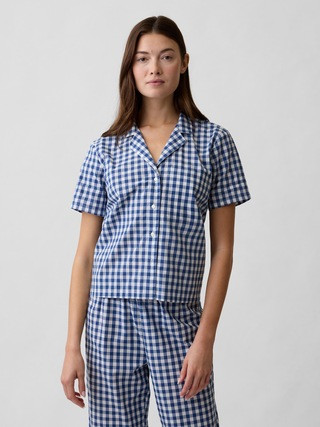 Poplin PJ Shirt | Gap Factory