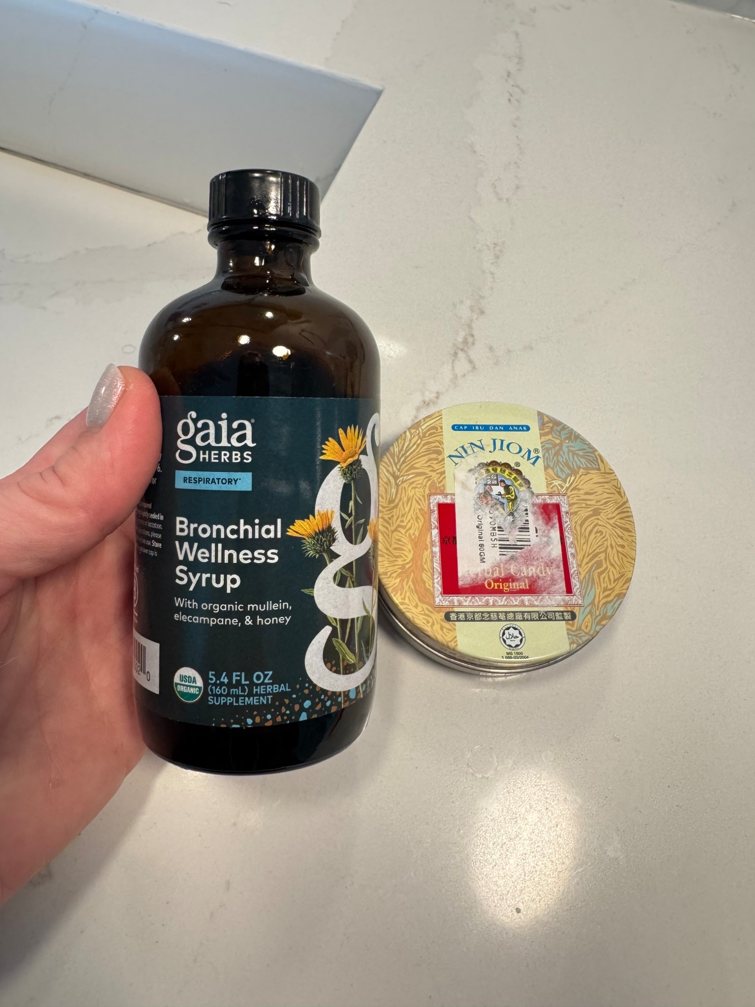 We got some very nasty virus over this holidays with barky cough and lost voice! And these two things helped us the most: Gaia syrup for cough and Chinese herbal candies for voice! Literally voice comes back the next day after these candies. 

#LTKselfcare #LTKmomlife #LTKSeasonal