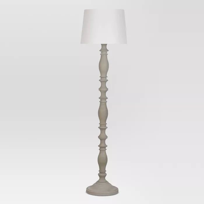 Turned Wood Floor Lamp (Includes Energy Efficient Light Bulb) - Threshold™ | Target