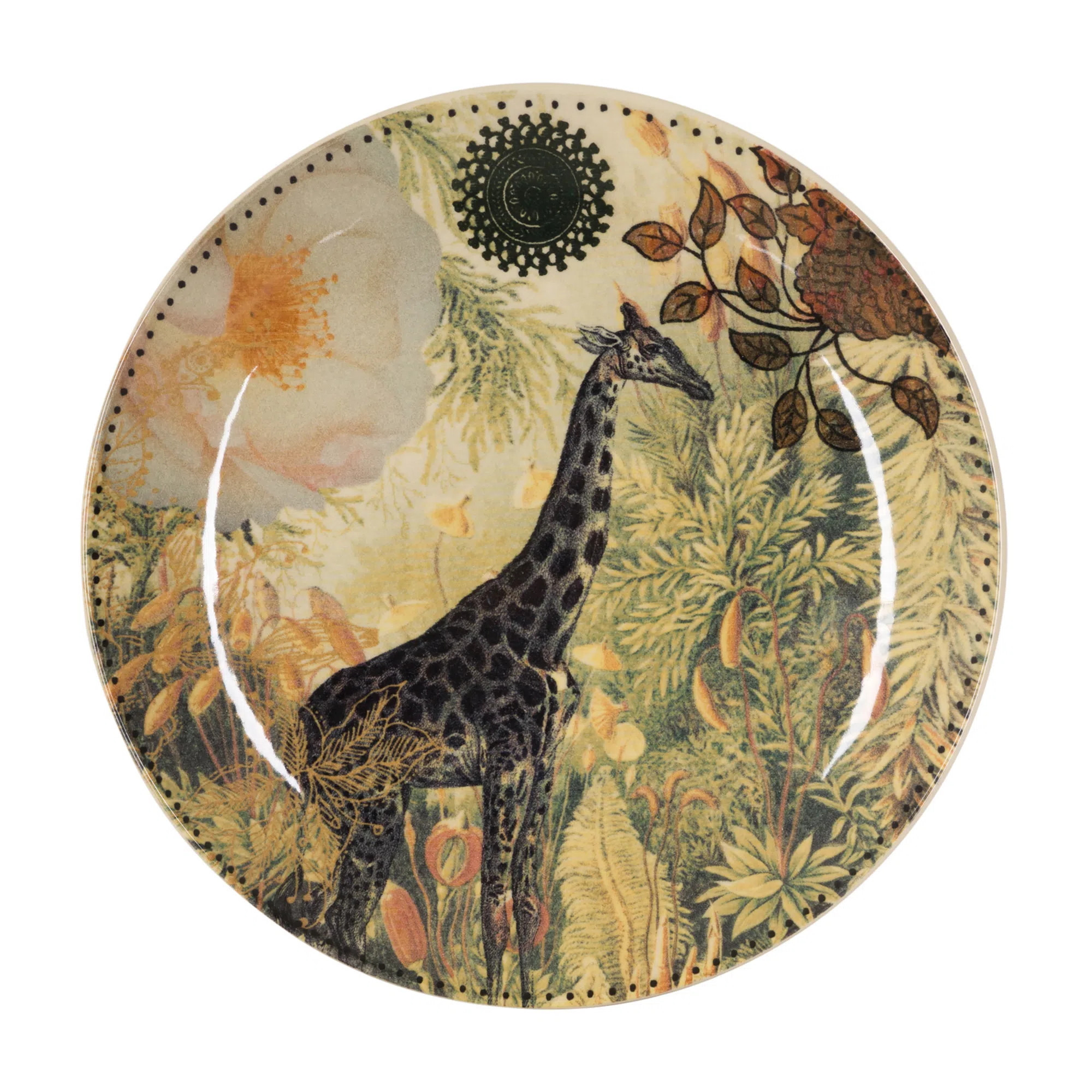 PRATO RASO NATUREZA I GIRAFA - Tok&Stok | Tok & Stok BR