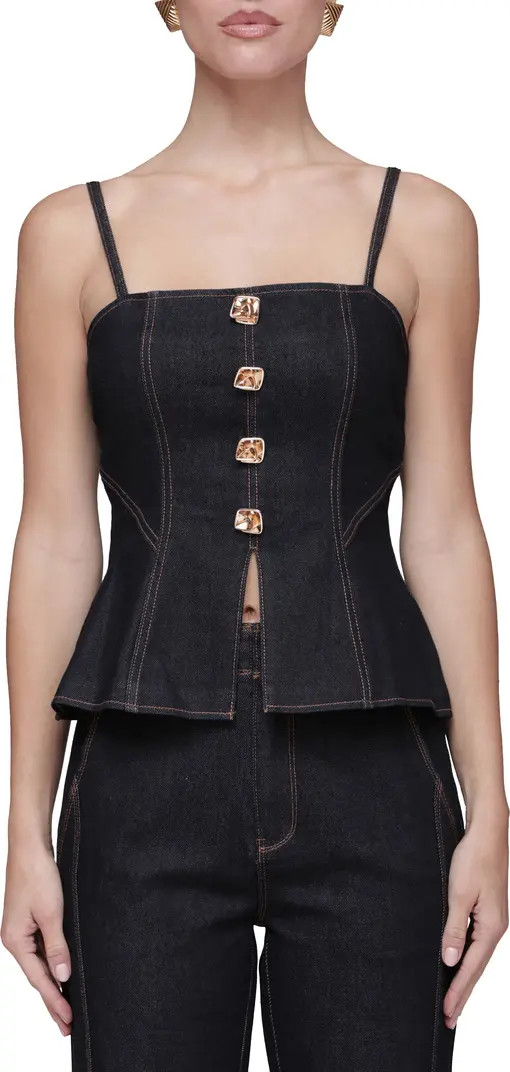 Avec Les Filles Hourglass Peplum Camisole | Nordstrom | Nordstrom