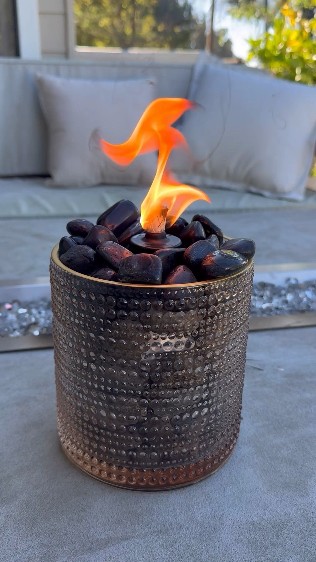 Quick and easy DIY tabletop fire pit!

#LTKSeasonal #LTKHoliday #LTKhome