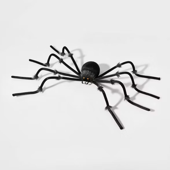 50" Large Plush Spider Halloween Decorative Prop - Hyde & EEK! Boutique™ | Target