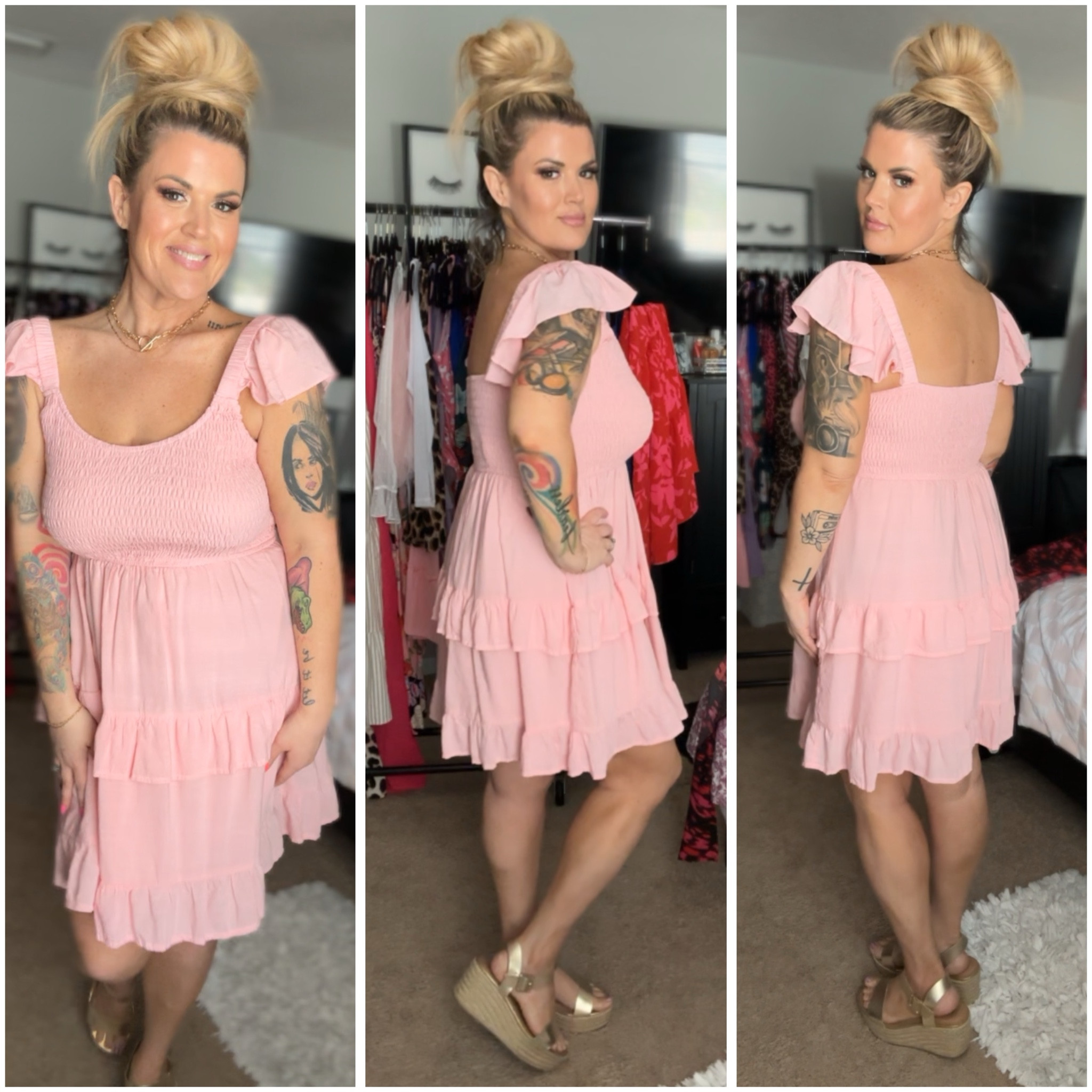 Pink party Dress XL 

#LTKmidsize #LTKparties #LTKover40