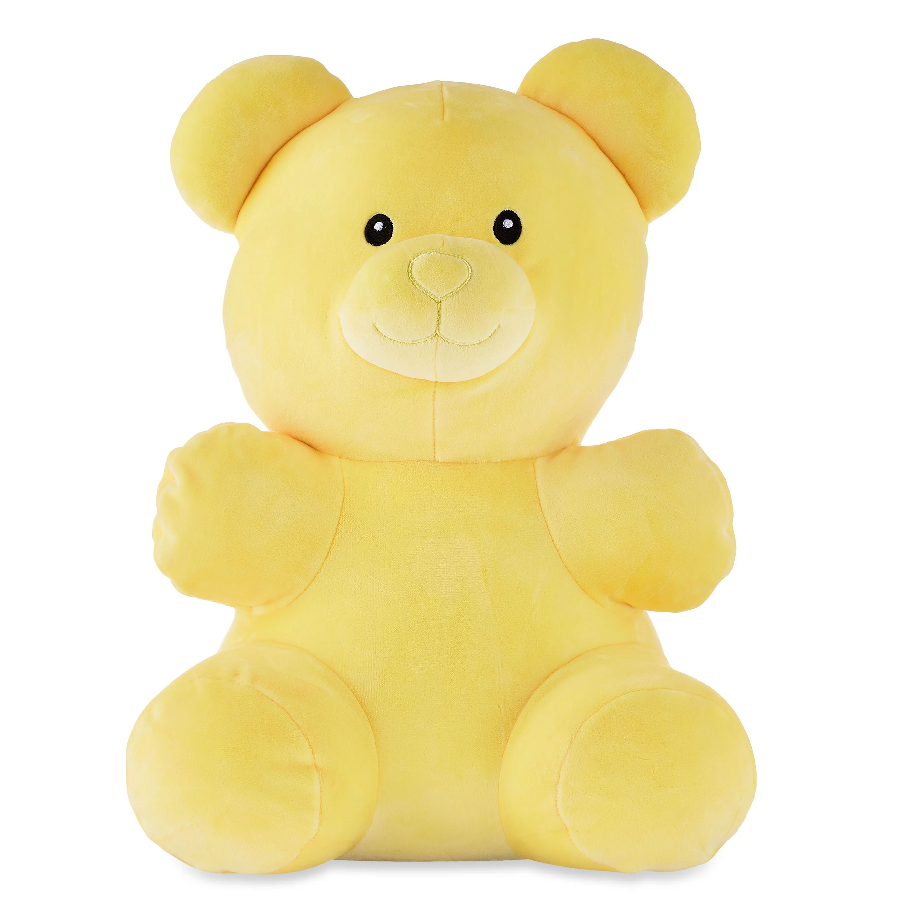 Valentine's Day 16" Yellow Gummy Bear Child's Plush Toy by Way To Celebrate | Walmart (US)