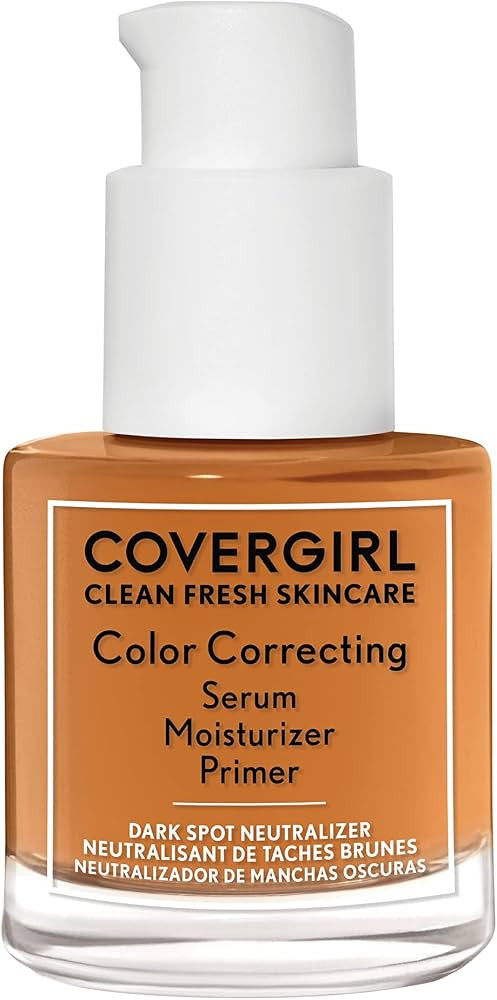 Amazon.com : COVERGIRL Clean Fresh Color Correcting Serum + Moisturizer + Primer – Moisturizer,... | Amazon (US)