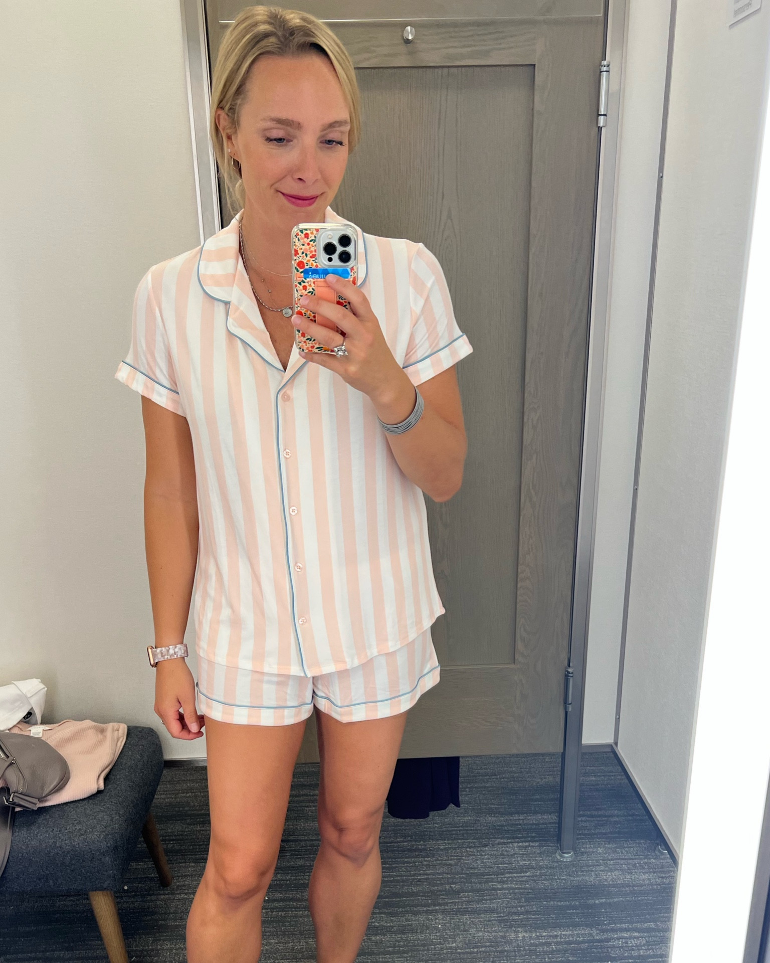 I get new pjs every year during the Nordstrom sale and these stripes were too good to pass on. 

#LTKsalealert #LTKunder50 #LTKxNSale