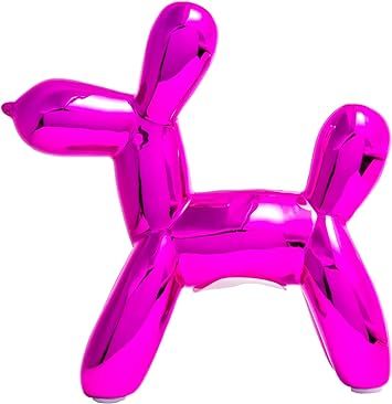 Interior Illusions Plus Hot Pink Mini Balloon Dog Bank 7.5" Tall Home Décor | Amazon (US)
