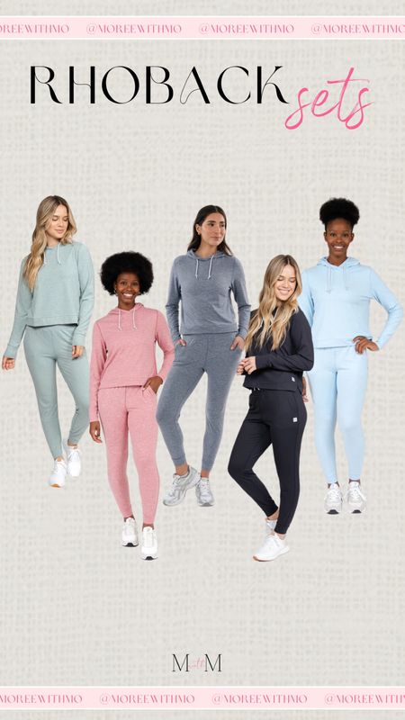 The Rhoback jogger set is a must-have, perfect for lounging at home, traveling, attending sporting events, or running errands. With its comfort, it's the ultimate-go-to outfit! I have the jogger set in three colors because I LOVE it! I wear a size small. Head over to the link in my Instagram bio for 15% off your first purchase!
Workout Outfit
Athleisure
Athletic Wear
Active Wear
Moreewithmo

#LTKFindsUnder100 #LTKFitness #LTKActive