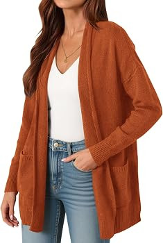 PRETTYGARDEN Cardigan Sweaters for Women Winter Fall Clothes 2025 Cozy Knit Coats Open Front Long... | Amazon (US)