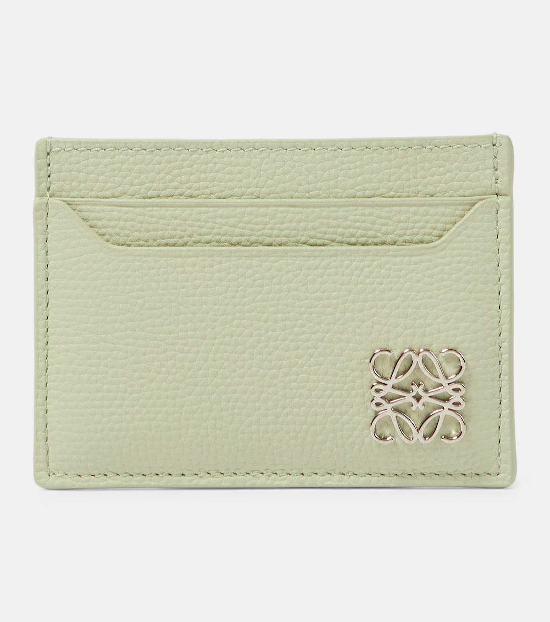 Anagram leather card holder | Mytheresa (US/CA)