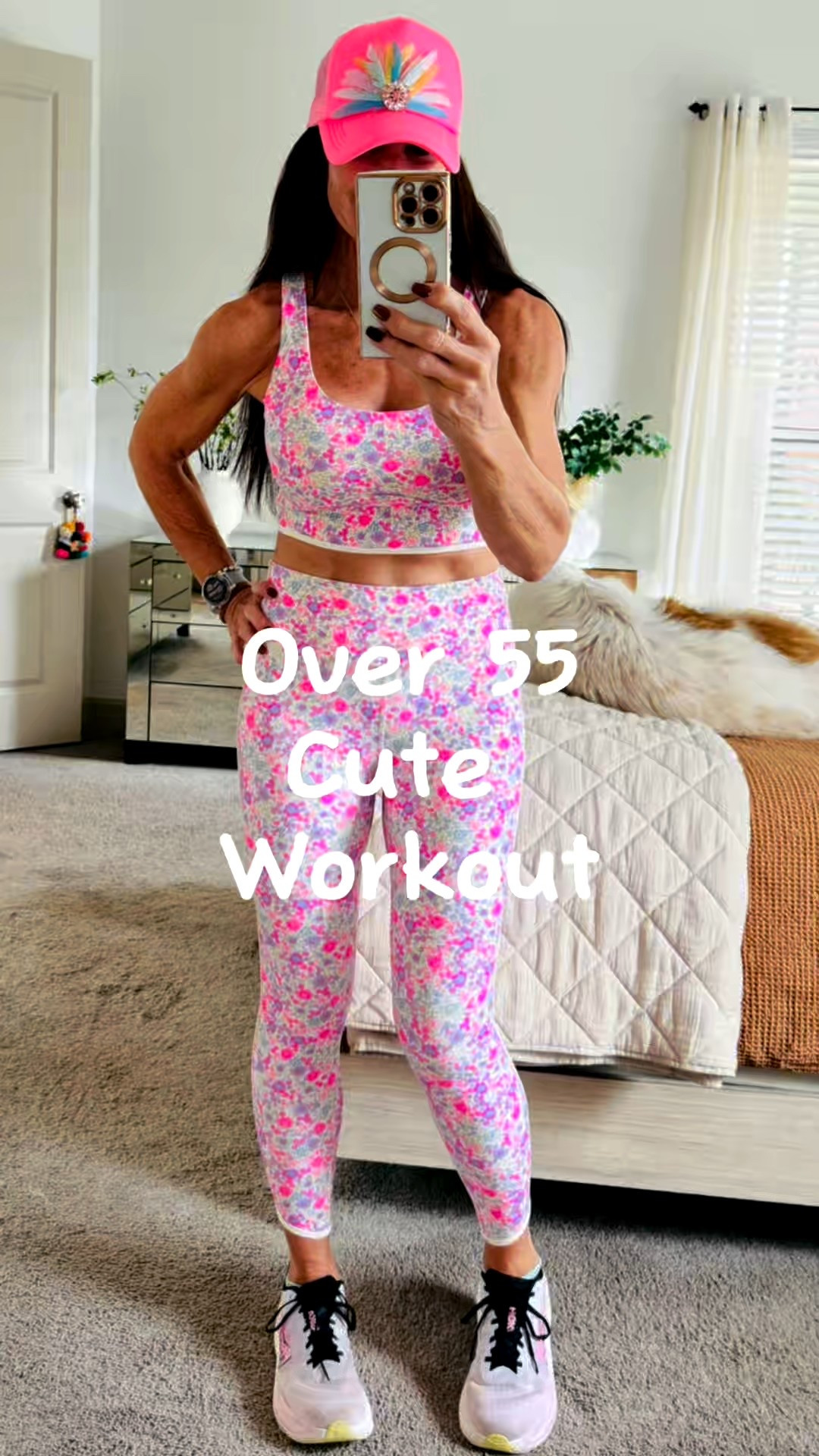 There is no age limit on cute!  Wear whatever you love!! I love pink, florals, bright colors and cutesy!  

#LTKfitnessgoals #LTKActive #LTKOver40