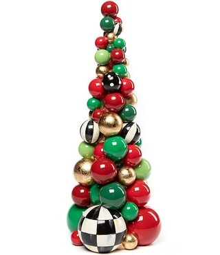 MacKenzie-Childs Holiday Collection Jolly Holiday Bauble Decorative Tree | Dillard's | Dillard's