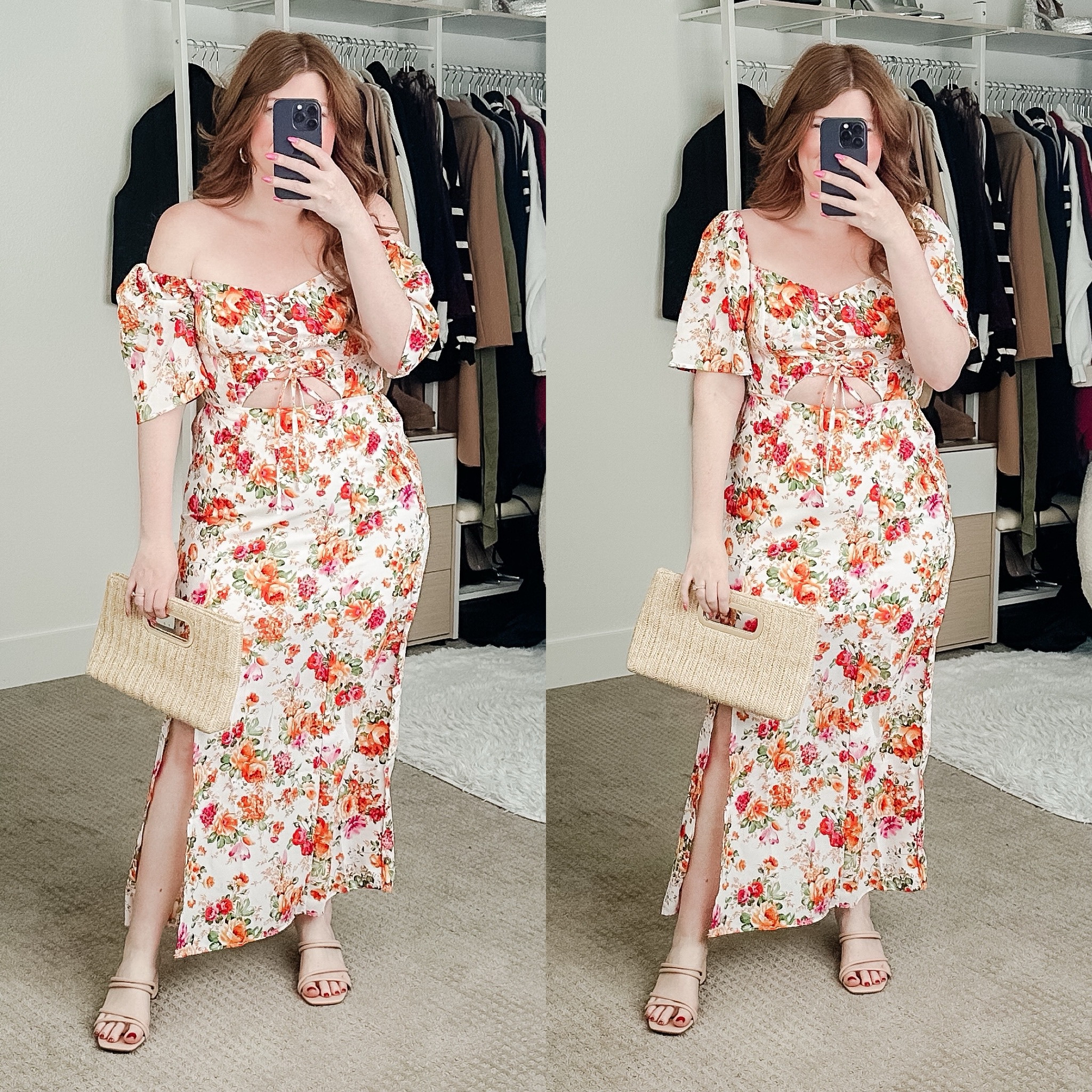Floral dress from amazon. Need a size large but wearing a medium. 

Spring dress. Baby shower dress 

#LTKfindsunder50 #LTKsalealert #LTKmidsize