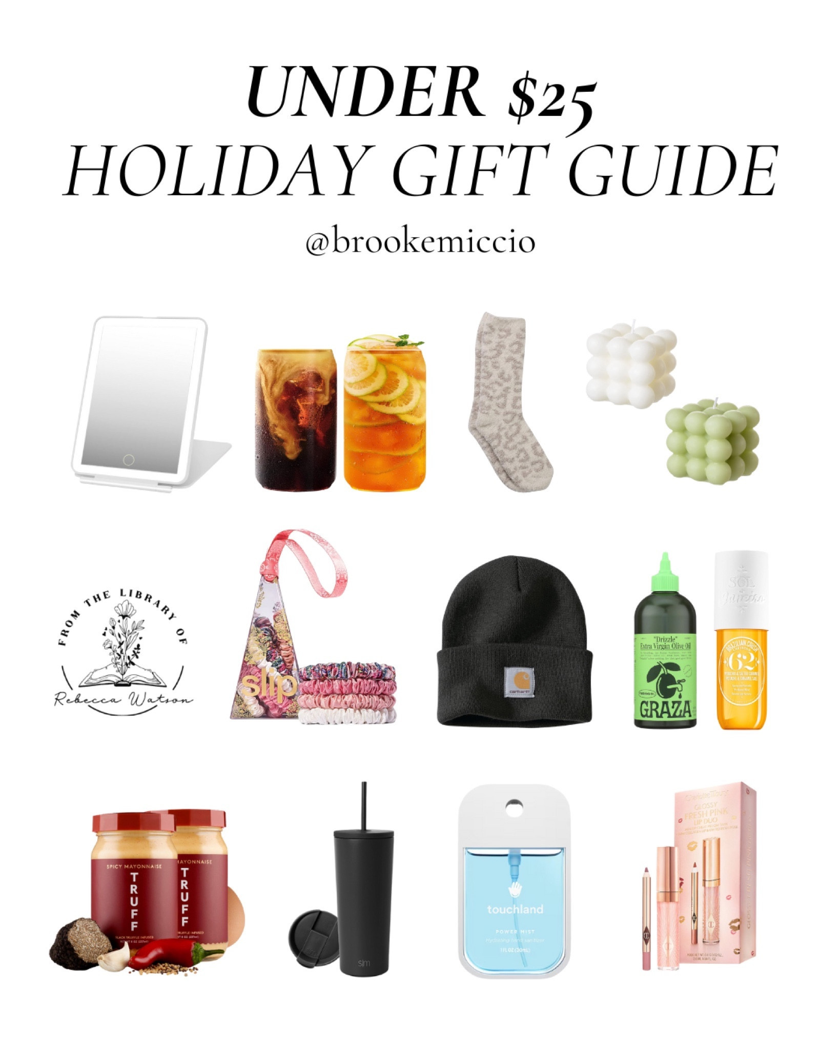 under $25 holiday gift ideas that will arrive before christmas!

#LTKfindsunder50 #LTKHoliday #LTKGiftGuide