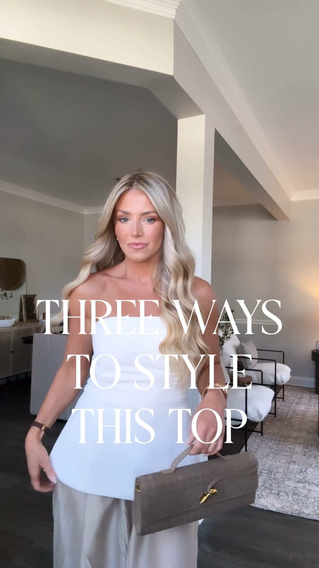 Three ways to style this gorgeous top for all your spring outfits! Very into flowy pants and a fitted top right now and really simple yet elegant earrings!

#LTKspringtrends #LTKspring #LTKSeasonal