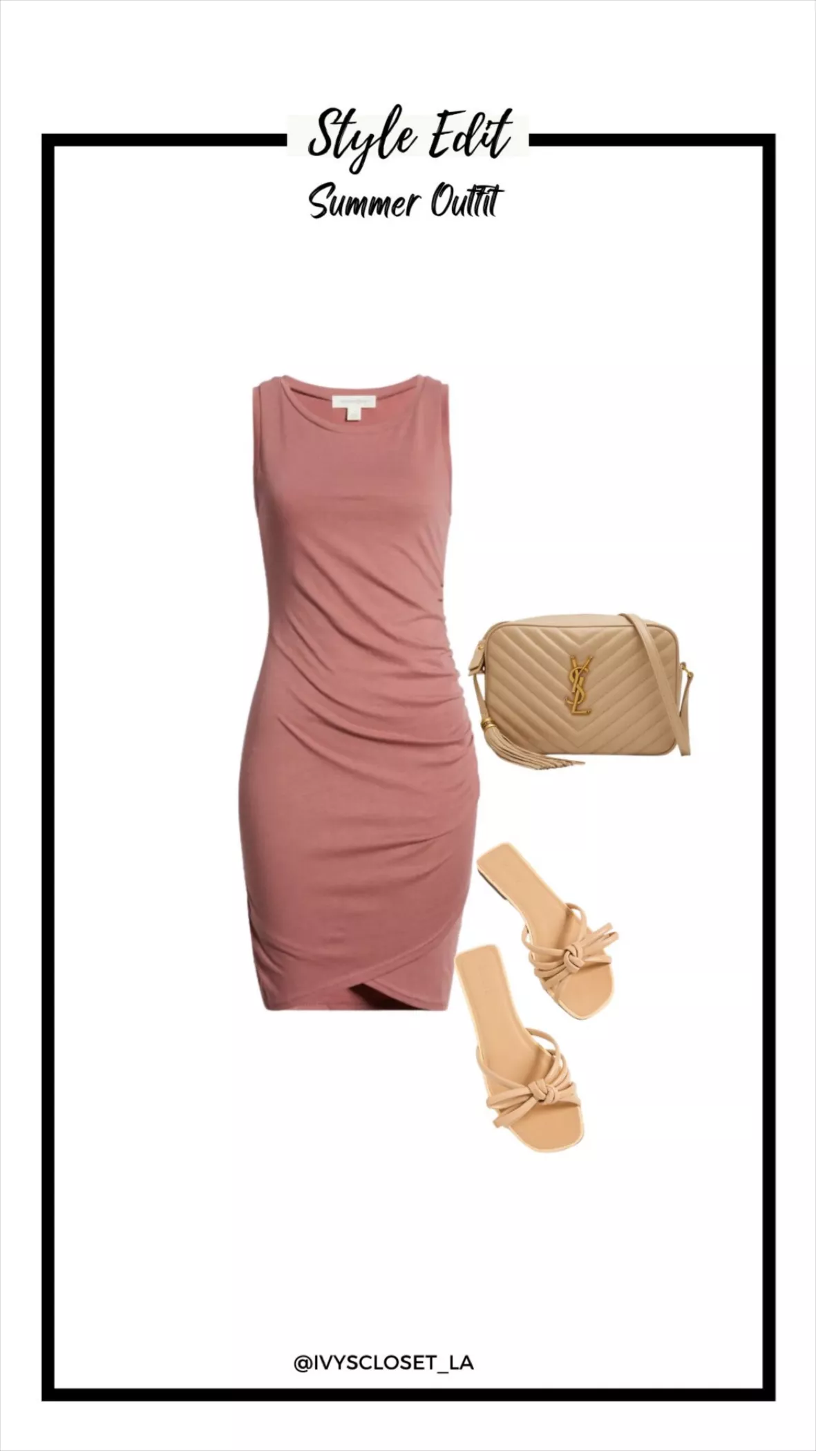 Side Rouched Tank Dress curated on LTK
