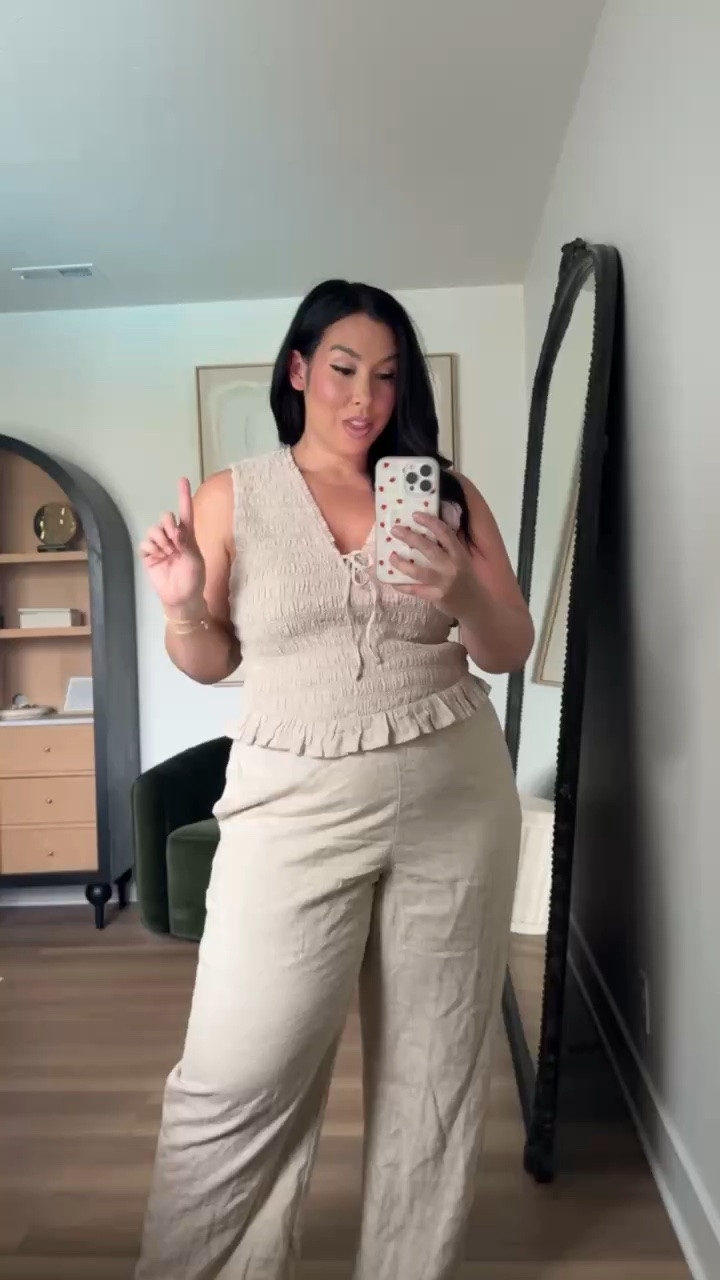 two piece @abercrombie set, midsize outfit inspo size XL use code AFLTK

#LTKxAbercrombie #LTKootd #LTKMidsize