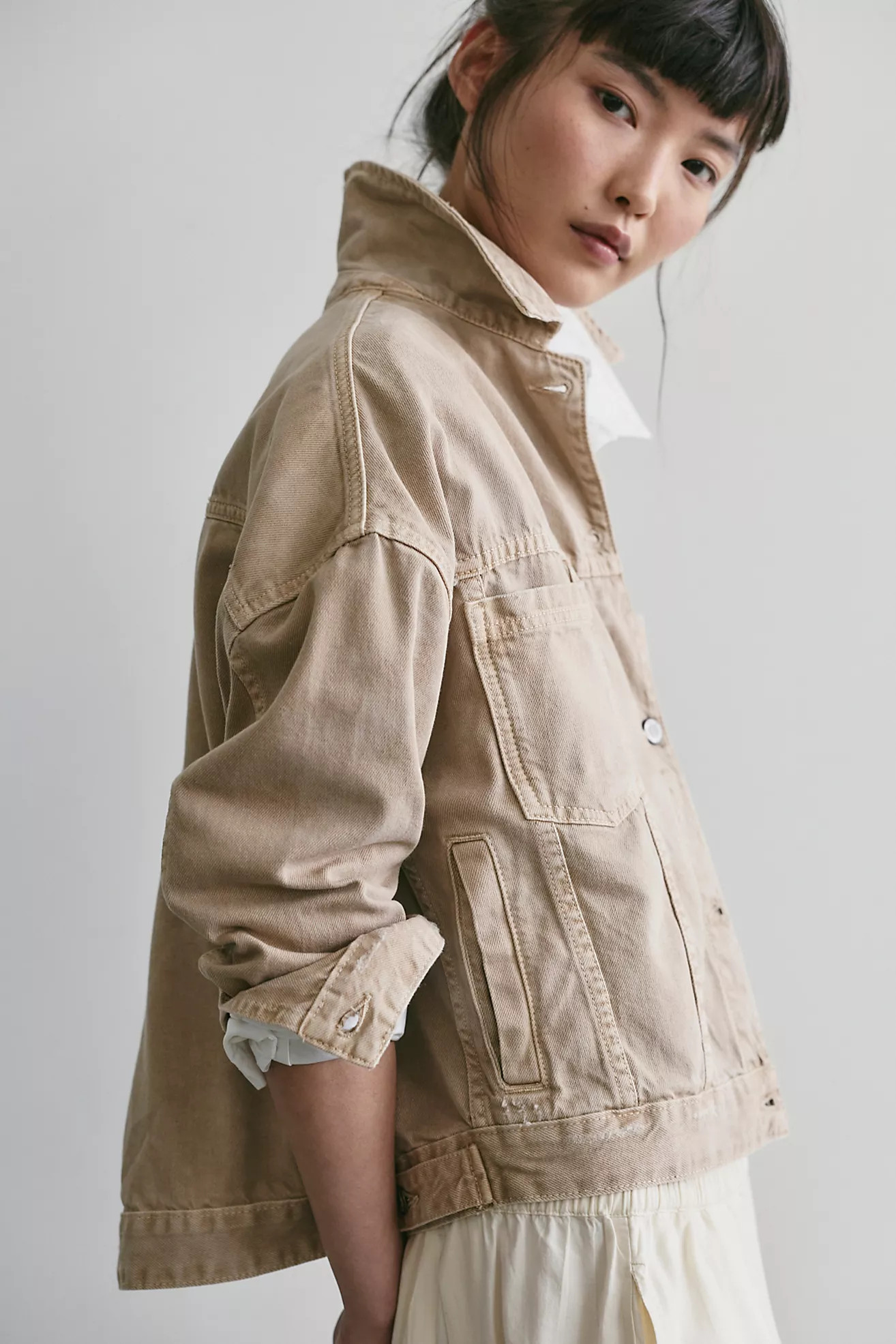 We The Free Opal Swing Denim Jacket | Free People (Global - UK&FR Excluded)