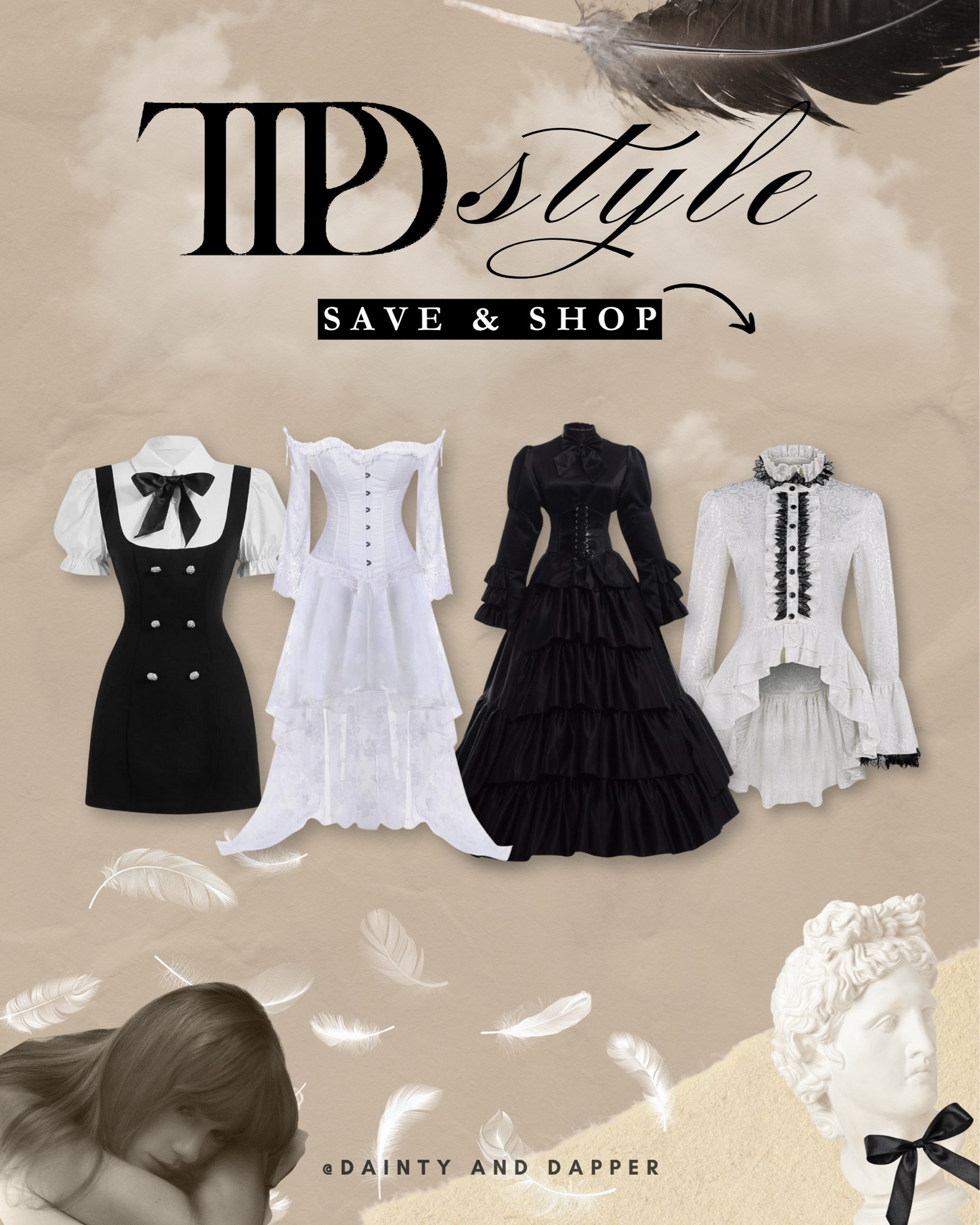 The tortured poets department style dresses that give off TTPD vibes 🫶🏻

#LTKStyleTip #LTKFindsUnder50 #LTKU