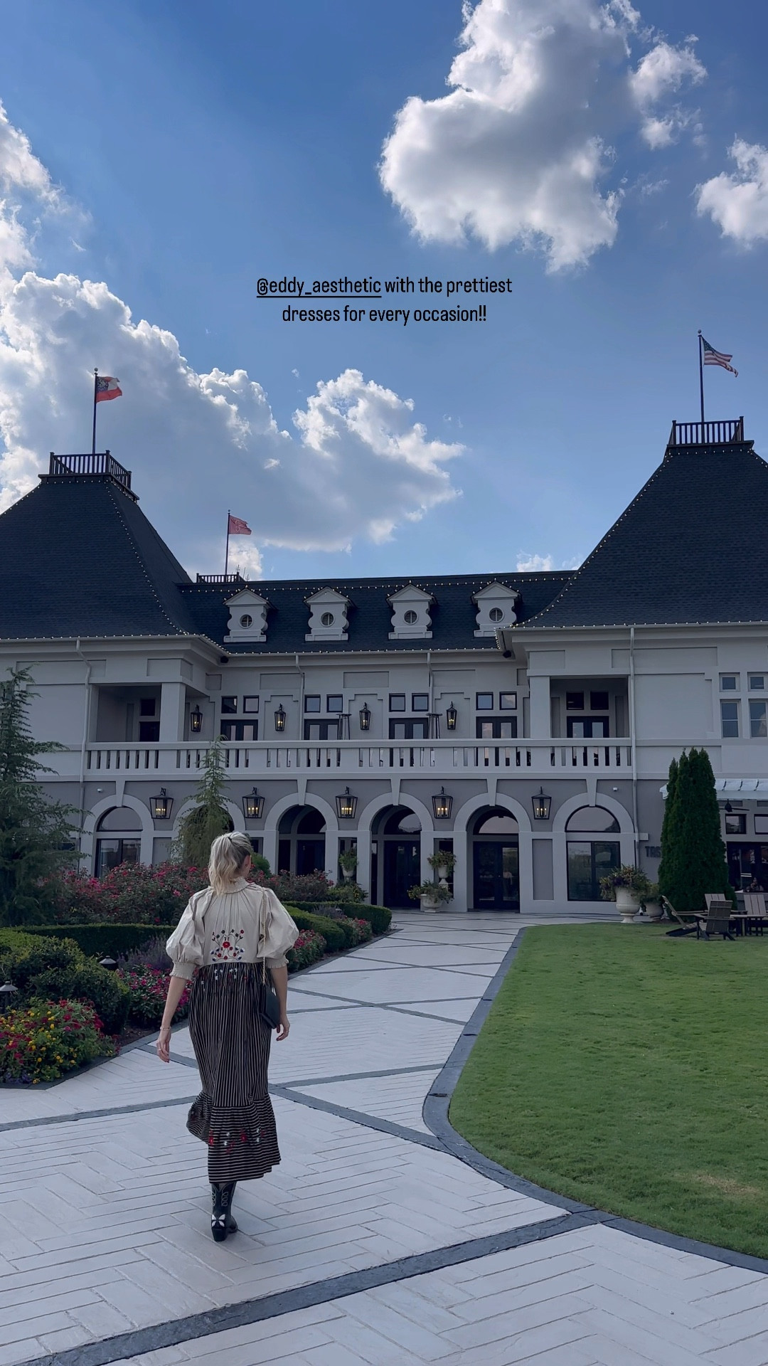 Eddy aesthetic Eliza Embroidered Maxi Dress at the winery for my fall trip, fall dress 

#LTKSeasonal #LTKShoeCrush #LTKStyleTip