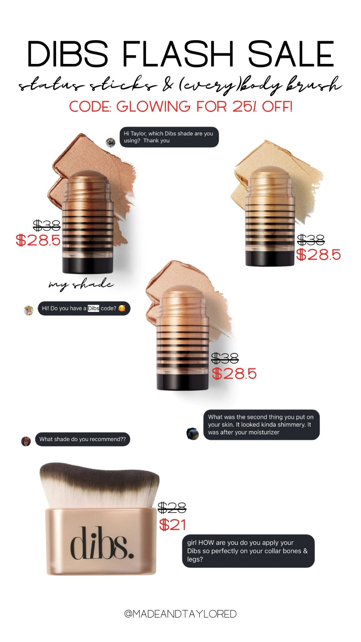 Grab your status stick & body brush for the summer during todays flash sale!

#LTKSummerSales #LTKBeauty #LTKSaleAlert