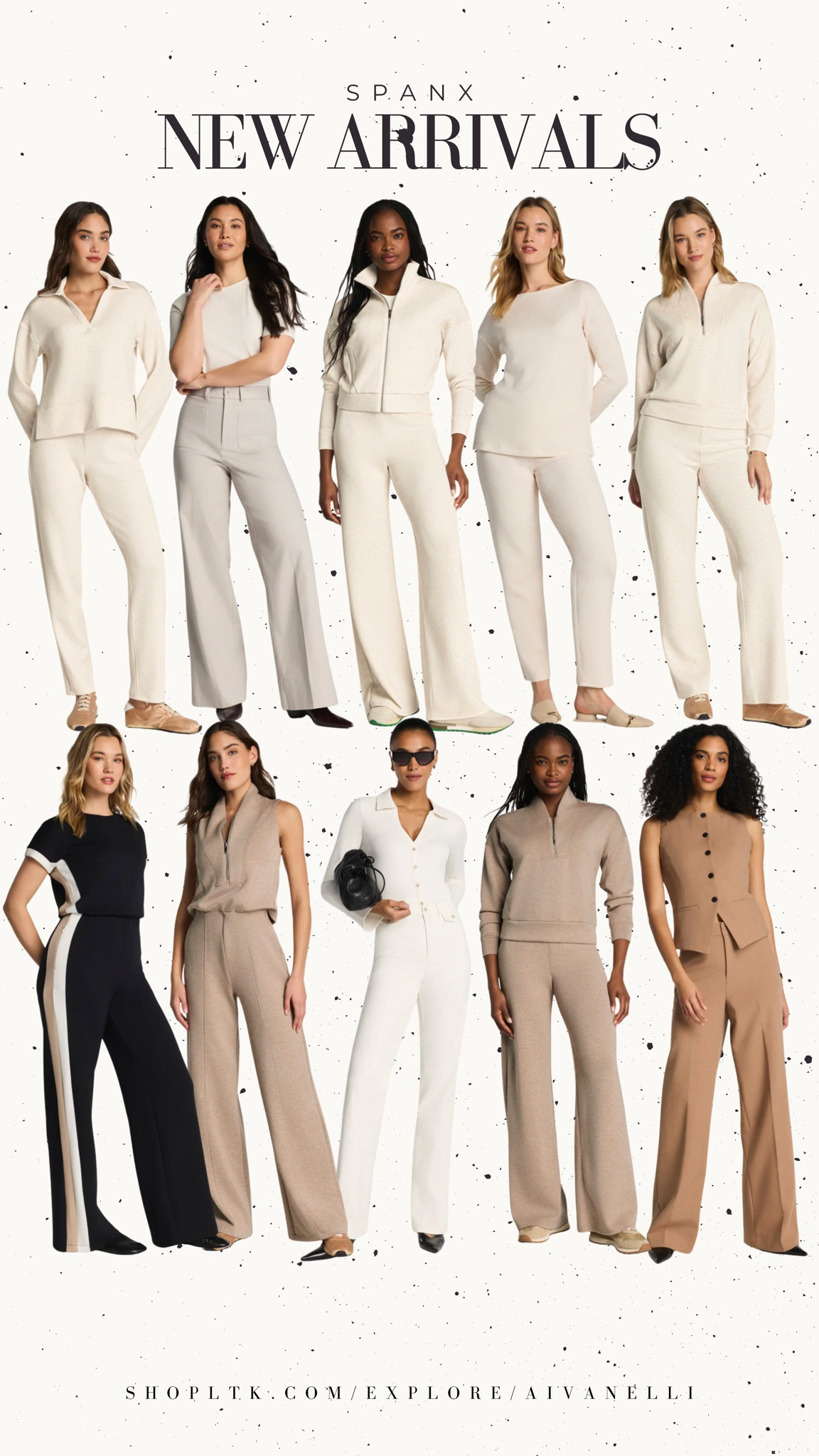 Spanx new arrivals

Matching workout set
High waisted leggings
Oversized crewneck sweatshirt
Cropped athletic tank
Buttery soft lounge set
Zip up hoodie and joggers
Seamless ribbed set
Lightweight running shorts
Relaxed fit sweatpants
Everyday sports bra
Flared yoga pants
Quarter zip pullover

#LTKootd #LTKActive #LTKSaleAlert