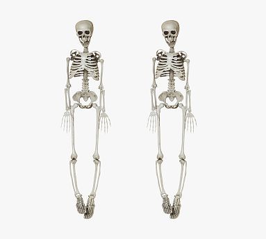 Hanging Plastic Skeletons - Set Of 2 | Pottery Barn (US)
