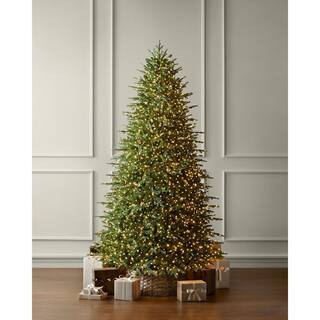 9 ft SMART Grand Duchess Twinkling Balsam Fir LED Pre-Lit Tree T28 | The Home Depot