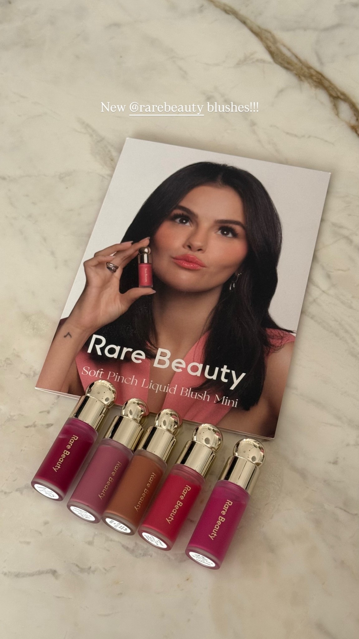 New @rarebeauty blushes!!!