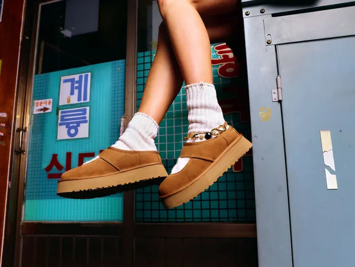 UGG® Bea Genuine Shearling Lined Platform Mary Jane (Women) | Nordstrom | Nordstrom