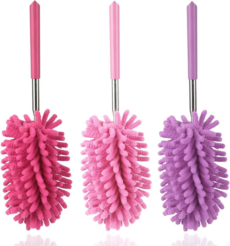TIMIVO Microfiber Duster for Cleaning, Dusters with Telescoping Extension Pole, Extendable Washab... | Amazon (US)