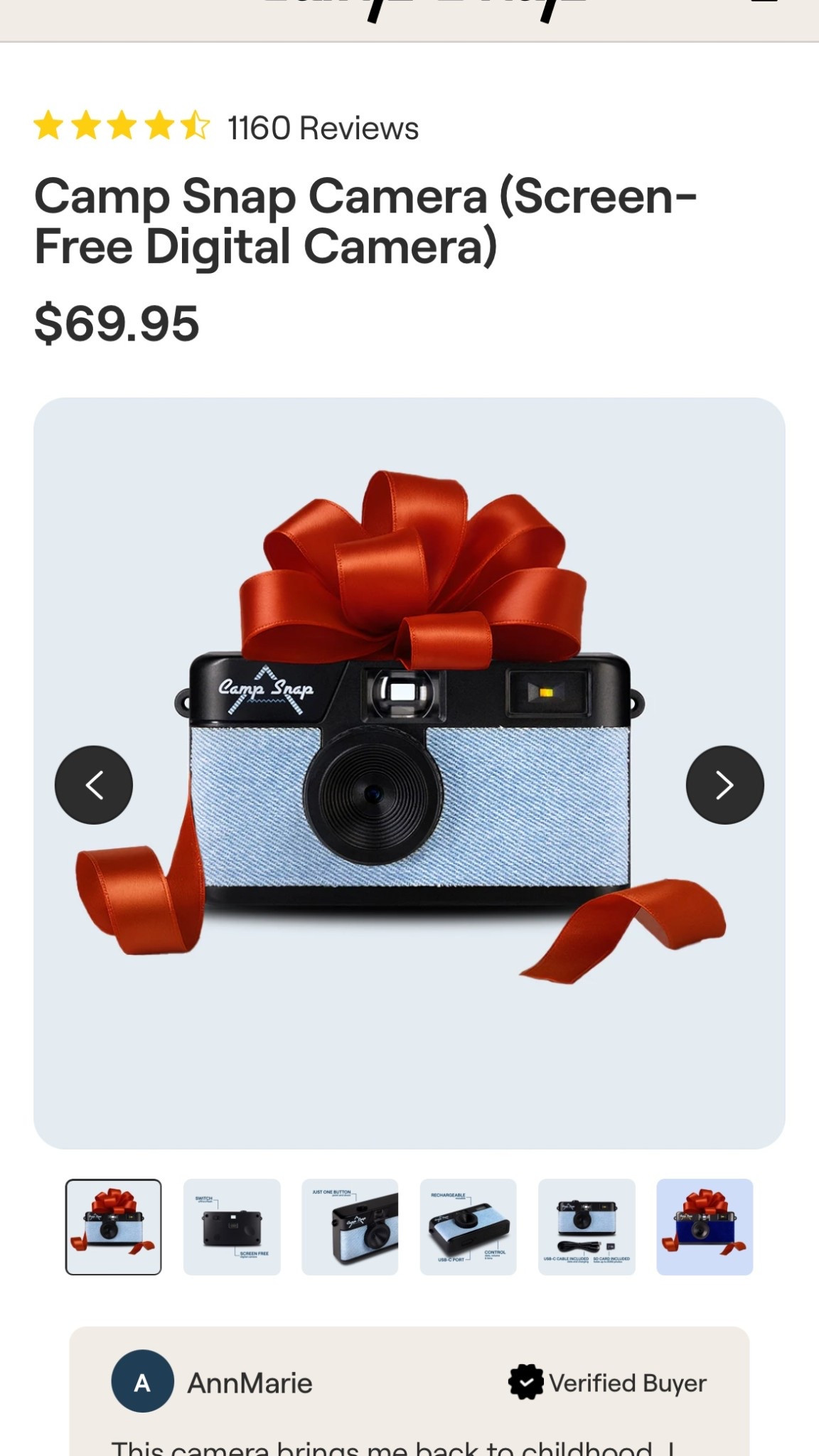 📸 GOING VIRAL: CAMP SNAP CAMERA!!!!!! 📸

soooo many cute colors in the screen-free digital version and it’s ONLY $69.95!!

*adds denim to cart 🛒

viral products, viral camera, Camp Snap cameras, trending presents, trending gifts, stocking stuffer, Christmas gifts, gift ideas, easy gifts

#LTKOver40 #LTKHoliday #LTKGiftGuide