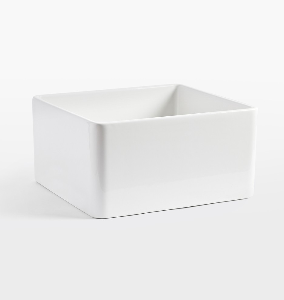 Frost Fireclay Small Kitchen Sink | Rejuvenation